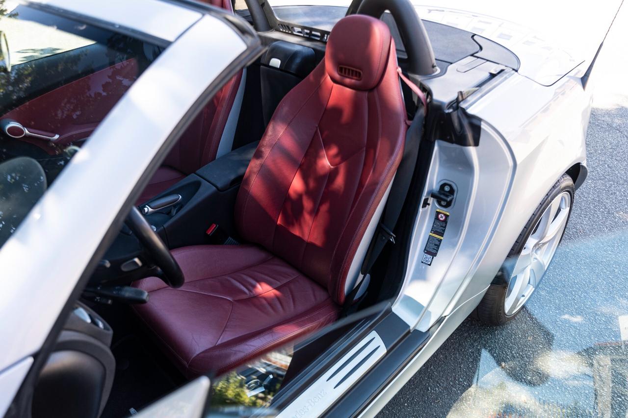 Mercedes-benz SLK 7G-Tronic V6* Pelle rossa* Airscarf* Xenon* CRS a Libretto