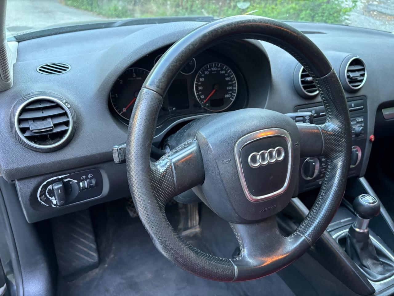 Audi A3 SPB 2.0 TDI 170 CV F.AP. quattro Attraction pelle rossa