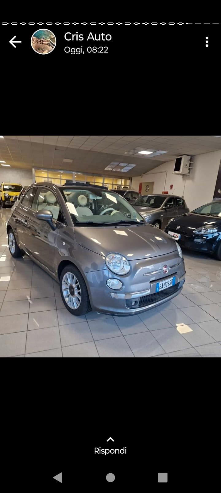 Fiat 500 1.2 Lounge cabrio