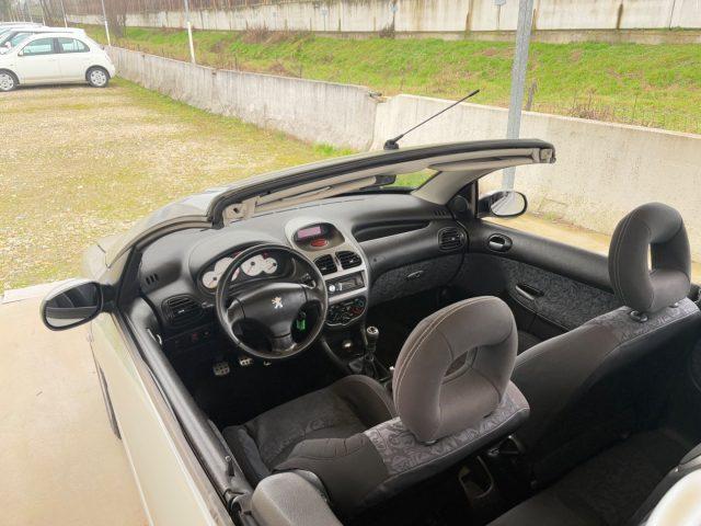 PEUGEOT 206 1.6 16V CC CABRIO POCHI CHILOMETRI