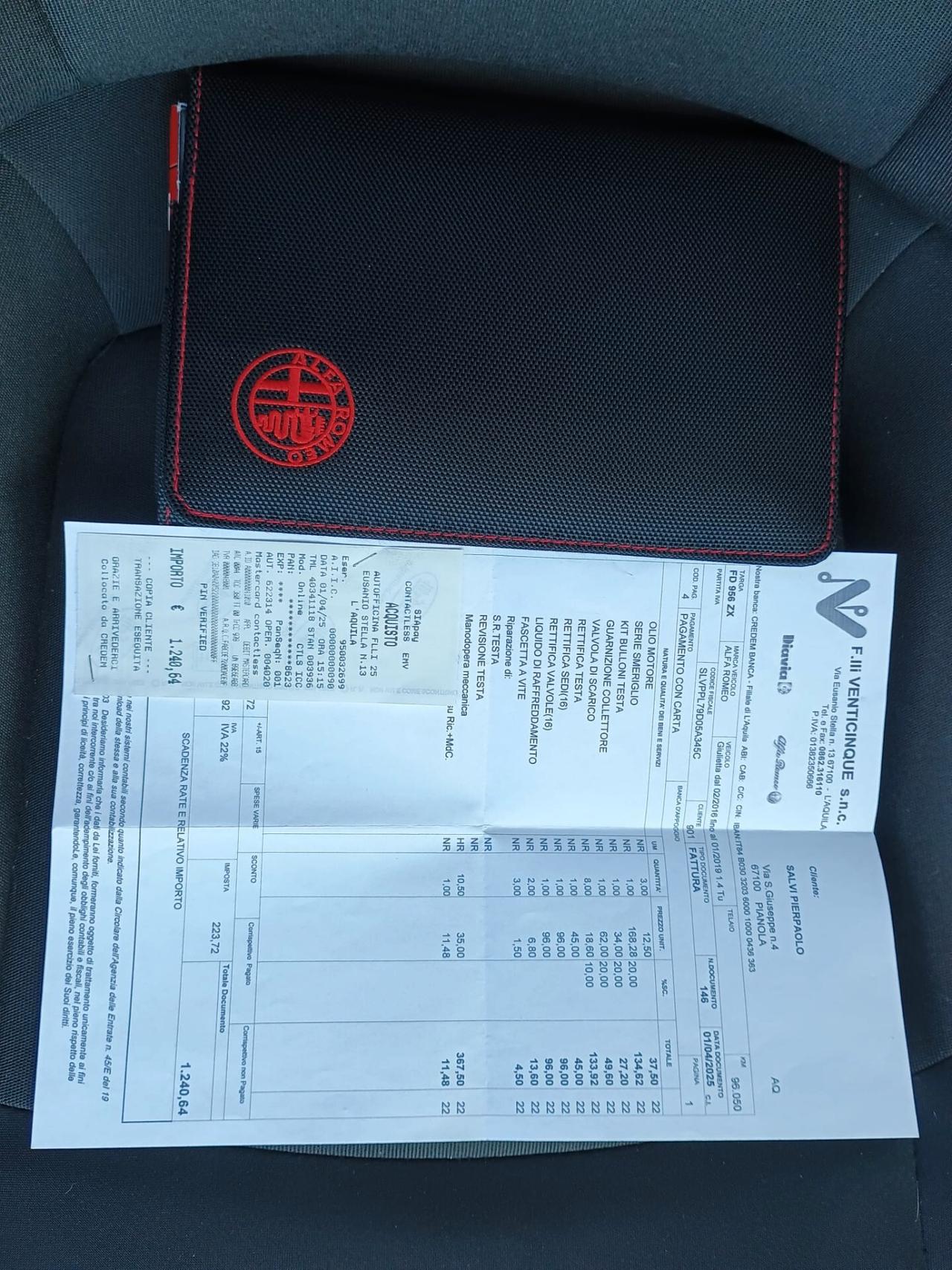 Alfa Romeo Giulietta 1.4 Turbo 120 CV GPL