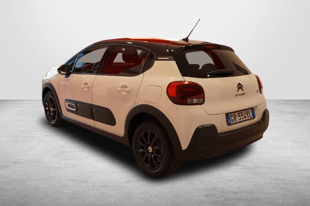 CITROEN C3 1.5 BLUEHDI 100CV 6M. SeS SHINE ( FARI LED - CRUISE - MIRROR - SENSORI POST. - TETTO BICOLORE )