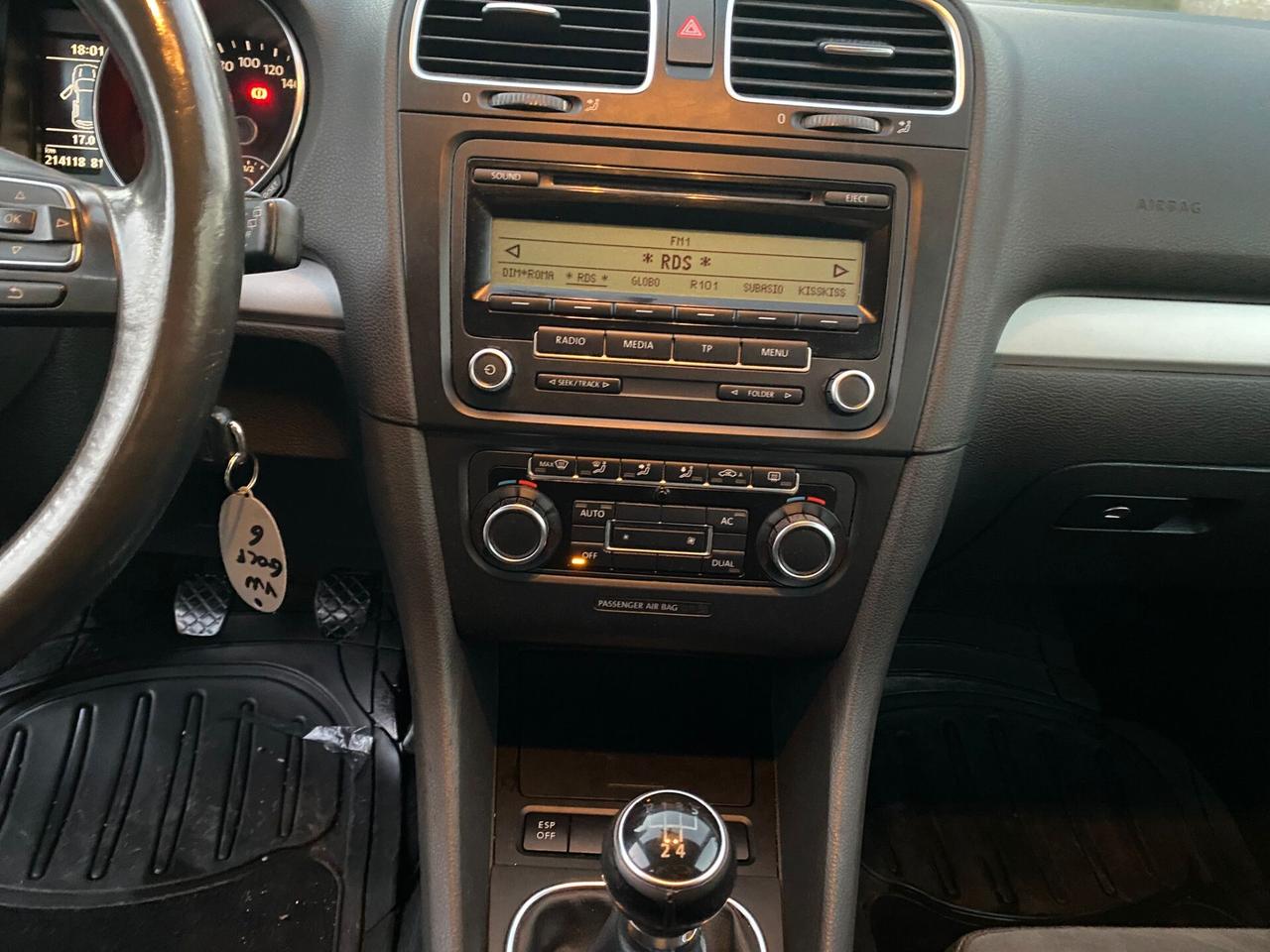 Volkswagen Golf 6 2.0 TDI 110CV full opt nuova 2009