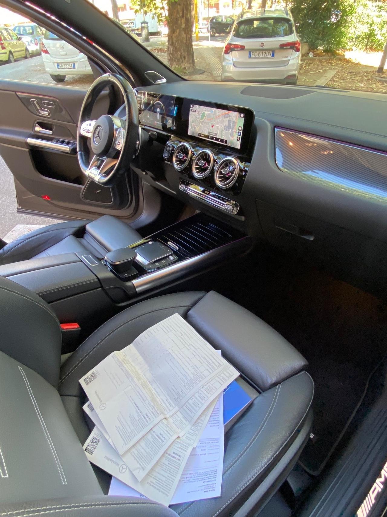 Mercedes-benz GLA 35 AMG MAGNO GRAU TETTO PELLE IVA ESPOSTA