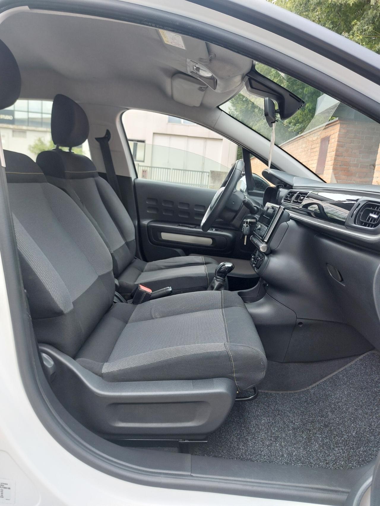 Citroen C3 benzina 1.2 neopatentati anno 2019 euro6B