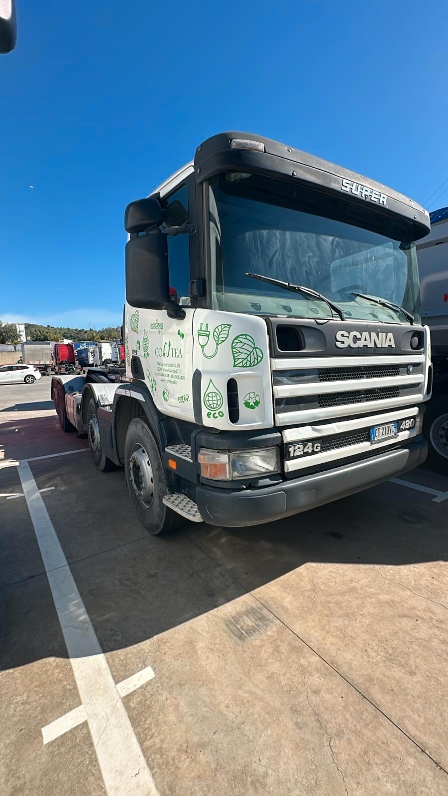Scania 8x2 Scarrabile