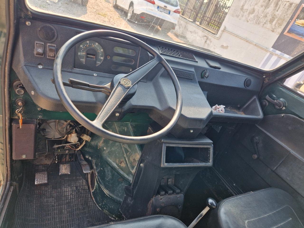 piaggio ape car max 9 quintali ribaltabile diesel