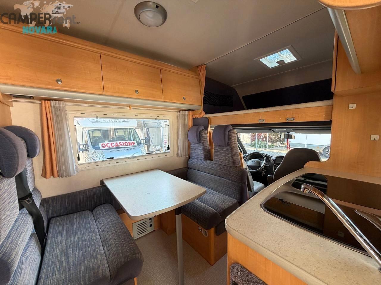 Challenger GENESIS 192 - LETTO MATRIMONIALE IN CODA E GARAGE