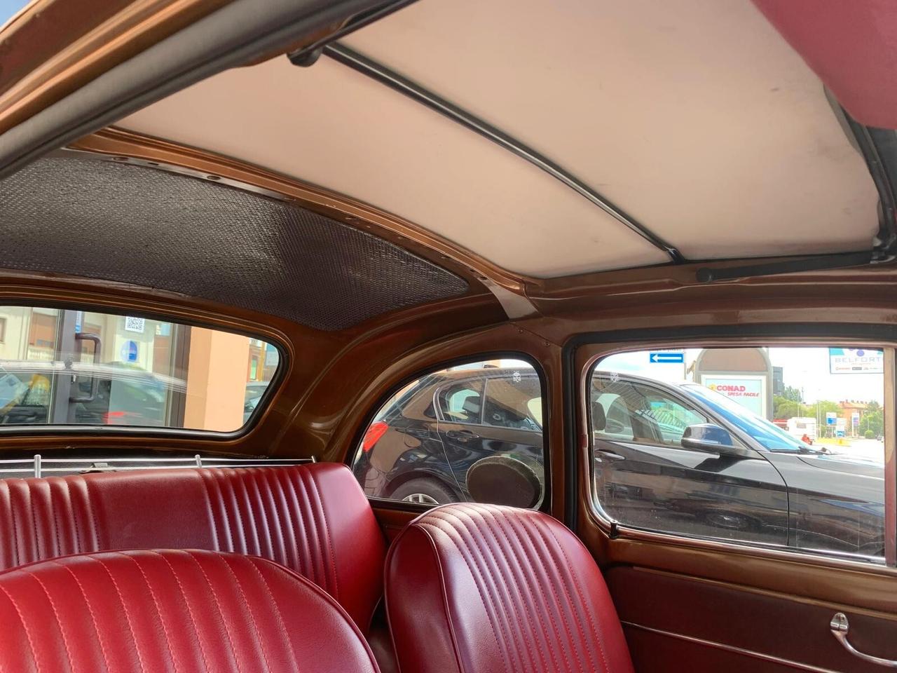 Fiat 500 My car Francis Lombardi ASI T. Oro Restaurata