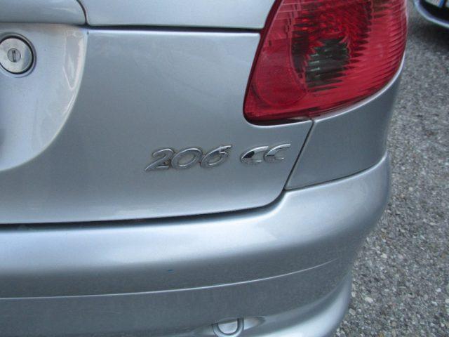 PEUGEOT 206 cc 1.6 16v Quiksilver - CABRIO - "LEGGERE NOTE"