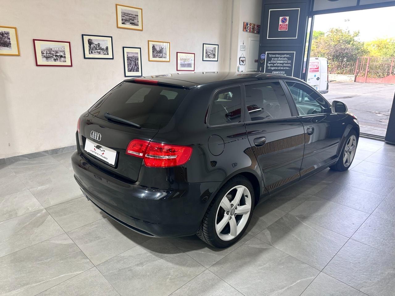 Audi A3 SPB 2.0 TDI 170cv S LINE - UNICO PROP - DA VETRINA