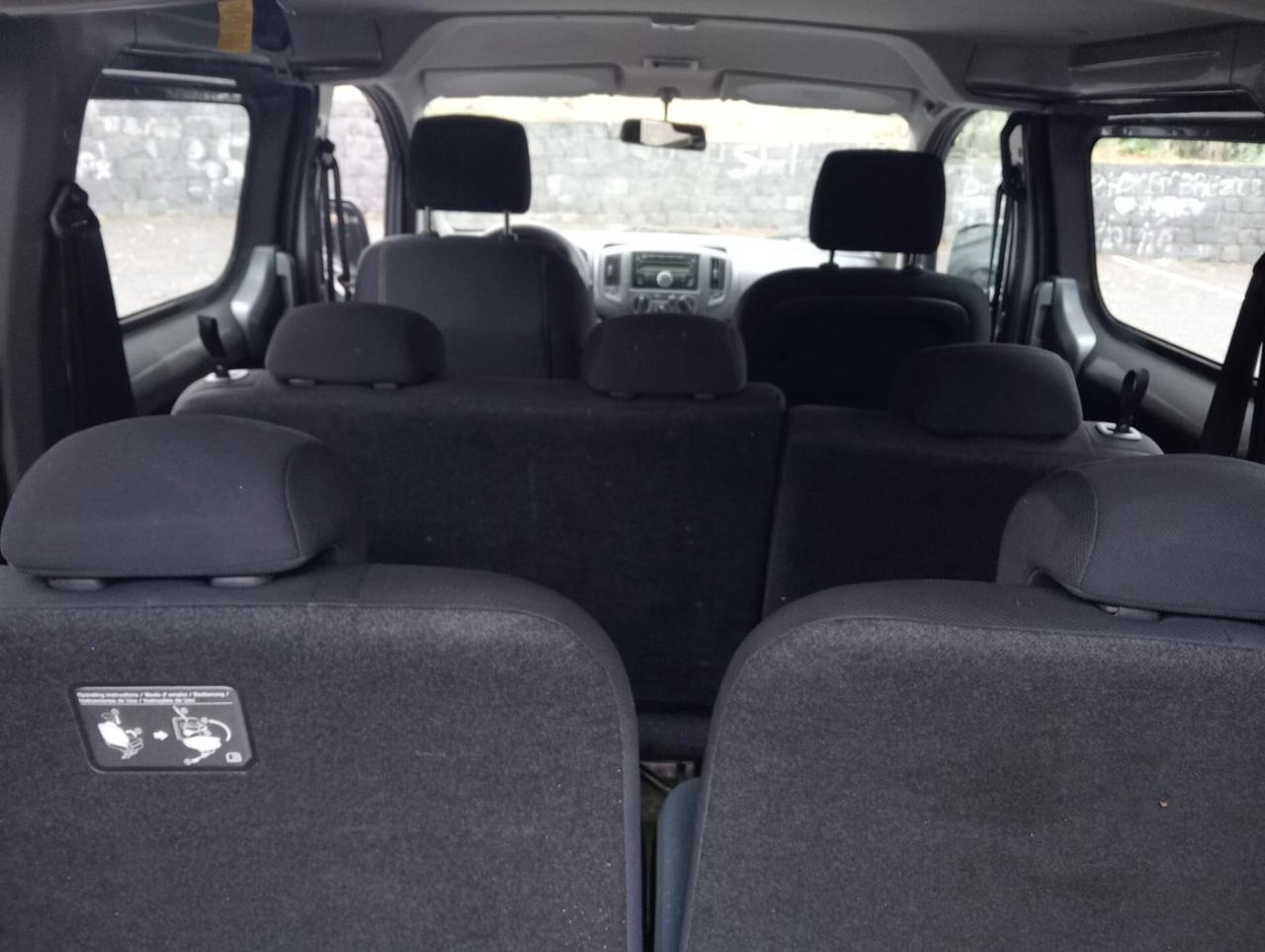 Nissan NV200 Pianale ribassato con rampa disabili in carrozzina