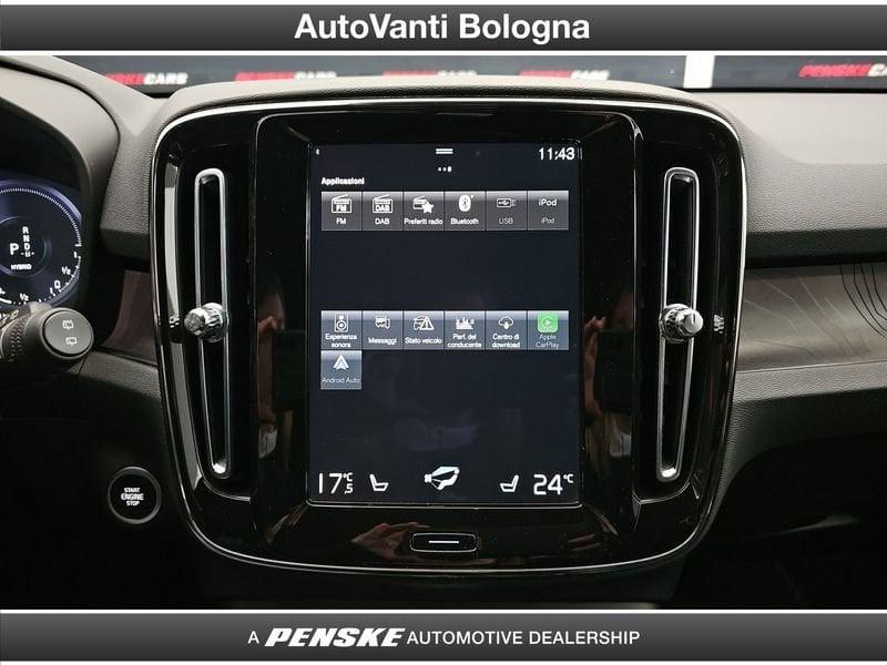 Volvo XC40 XC40 T4 Recharge Plug-in Hybrid automatico Ultimate Dark