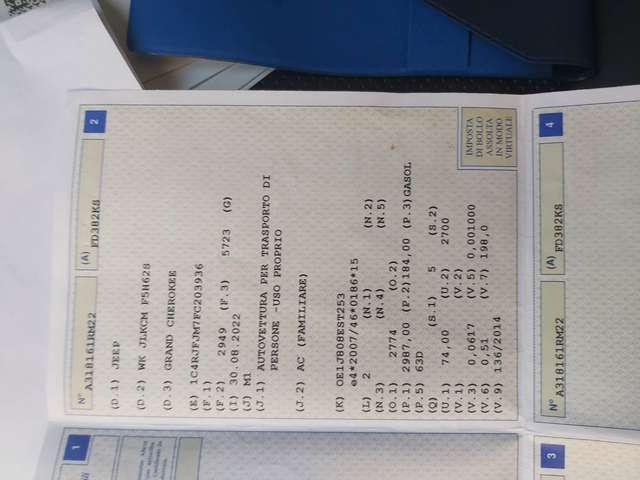 Jeep Grand Cherokee 3.0 crd Summit 250cv