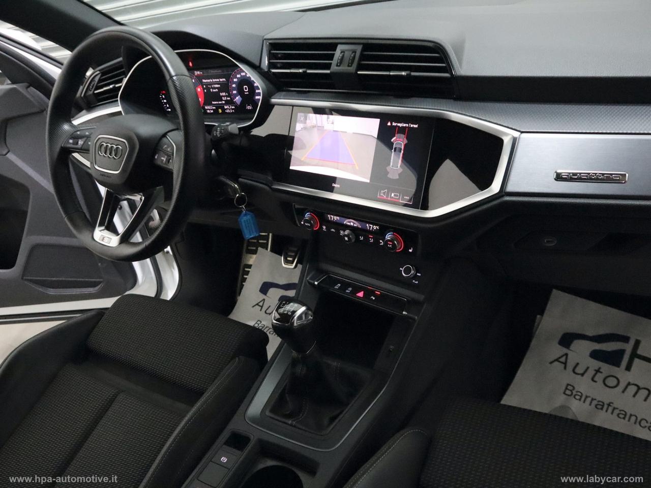 AUDI Q3 2.0TDI quattro S-LINE NAVI LED CERCHI 20 PELLE RETROCAMERA