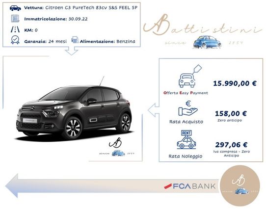 Citroen C3 PureTech 83 S&S Feel