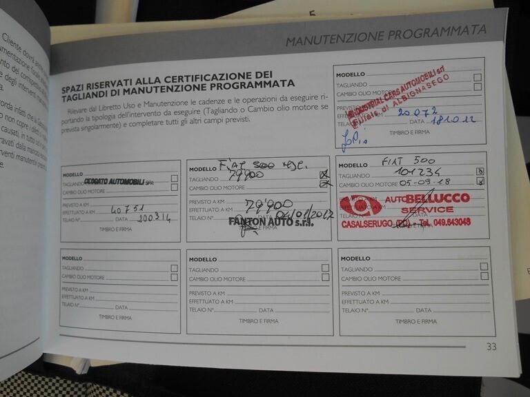 Fiat 500 1.3 Multijet 16V 95 CV Lounge NEOPATENTATI