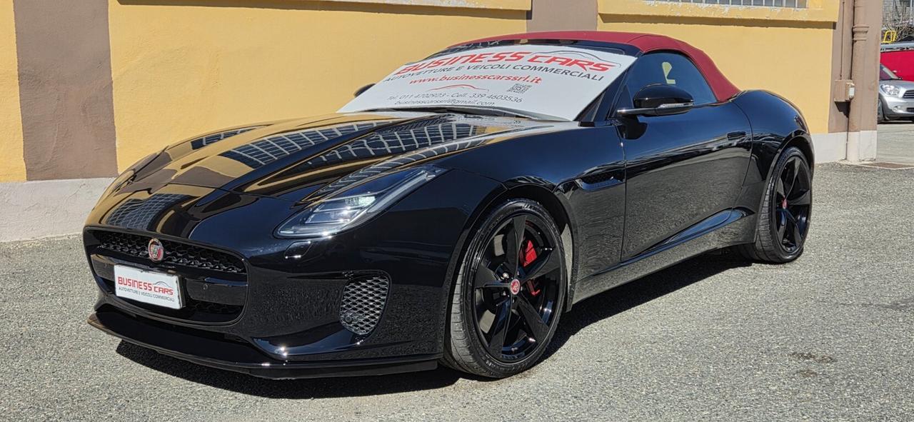 Jaguar F-Type 3.0 V6 340 CV COUPE' CABRIO KM.84000 CERTIFICATI UNICO PROPRIETARIO!