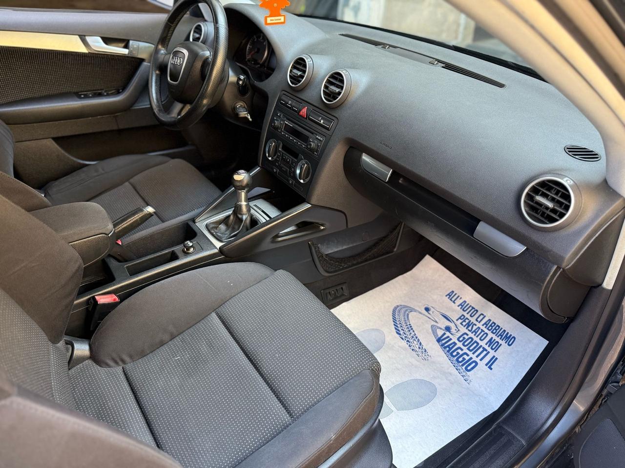 AUDI A3 SPB 2.0 TDI 2007 12 MESI DI GARANZIA