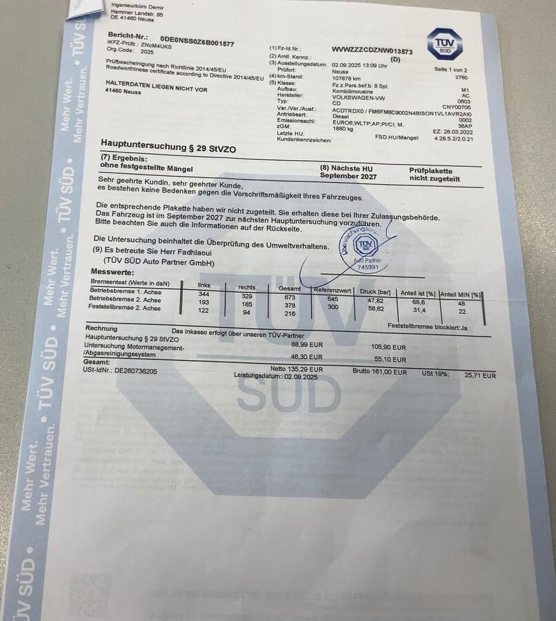 Volkswagen Golf 2.0 TDI 115 CV LIFE