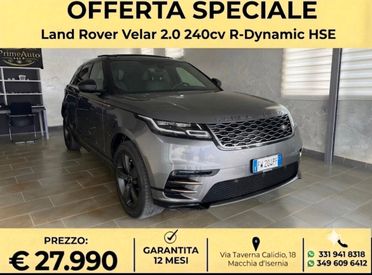 Land Rover Range Velar 2.0D 240 CV R-Dynamic HSE