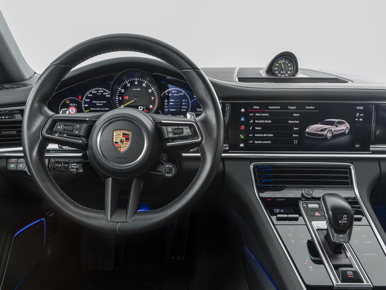 Porsche Panamera 2.9 4S 560cv TOT E-Hybrid Sport Turismo 01/2022 EURO 6D TEMP TETTO 4 RUOTE STERZANTI