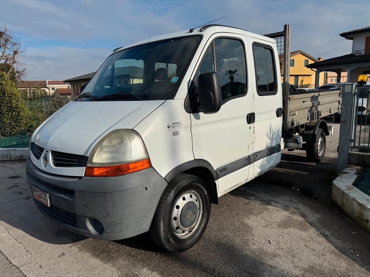Renault Master 2.5dci Doppia Cabina 7 posti Cassone Ribaltabile Trilaterale NO IVA