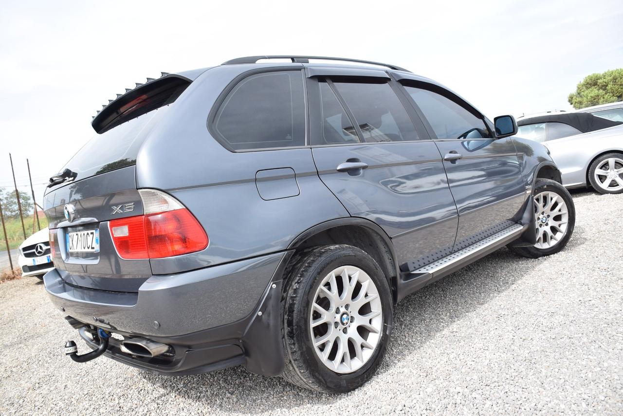 Bmw X5 3.0d 5m GANCIO TRAINO-NAVI-SENSORI-PELLE FULL
