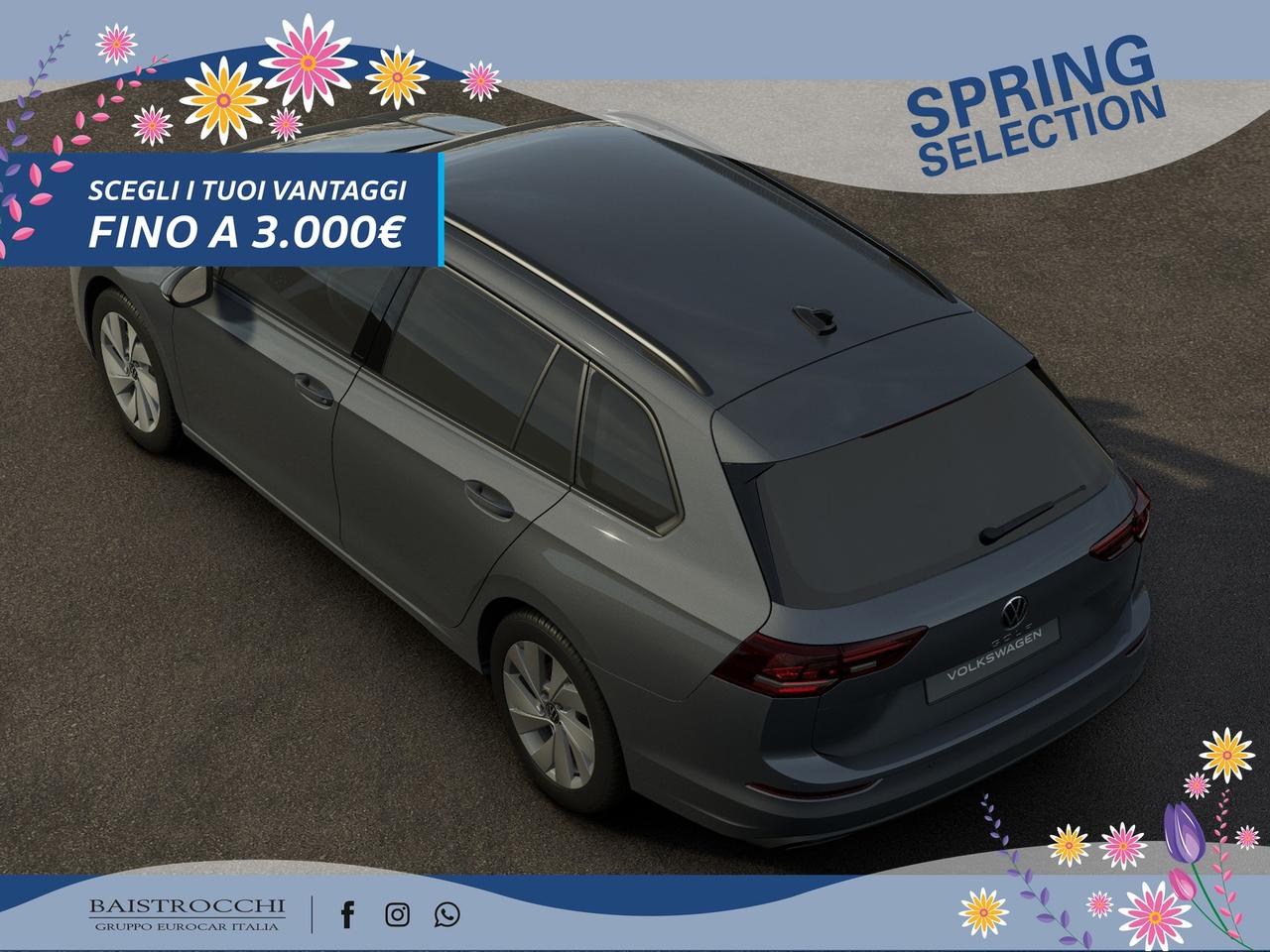 Volkswagen Golf variant 2.0 tdi life 150cv dsg