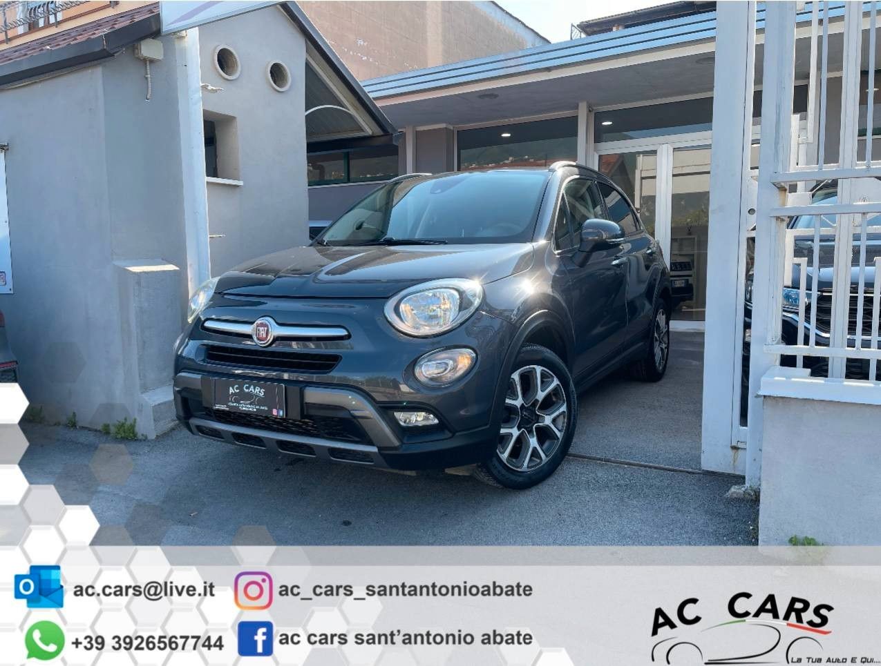 Fiat 500X 1.6 MultiJet 120 CV Cross gancio traino prov nord ita