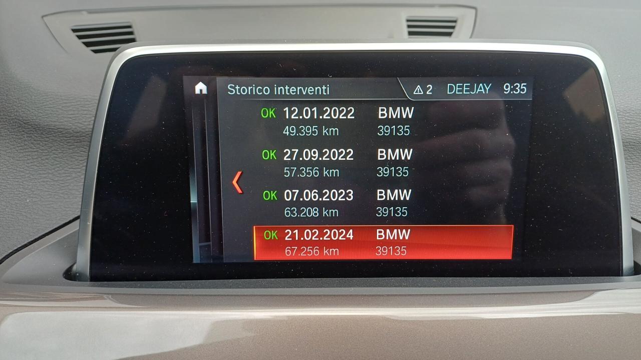 Bmw X1 sDrive18d Msport Nazionale Automatica