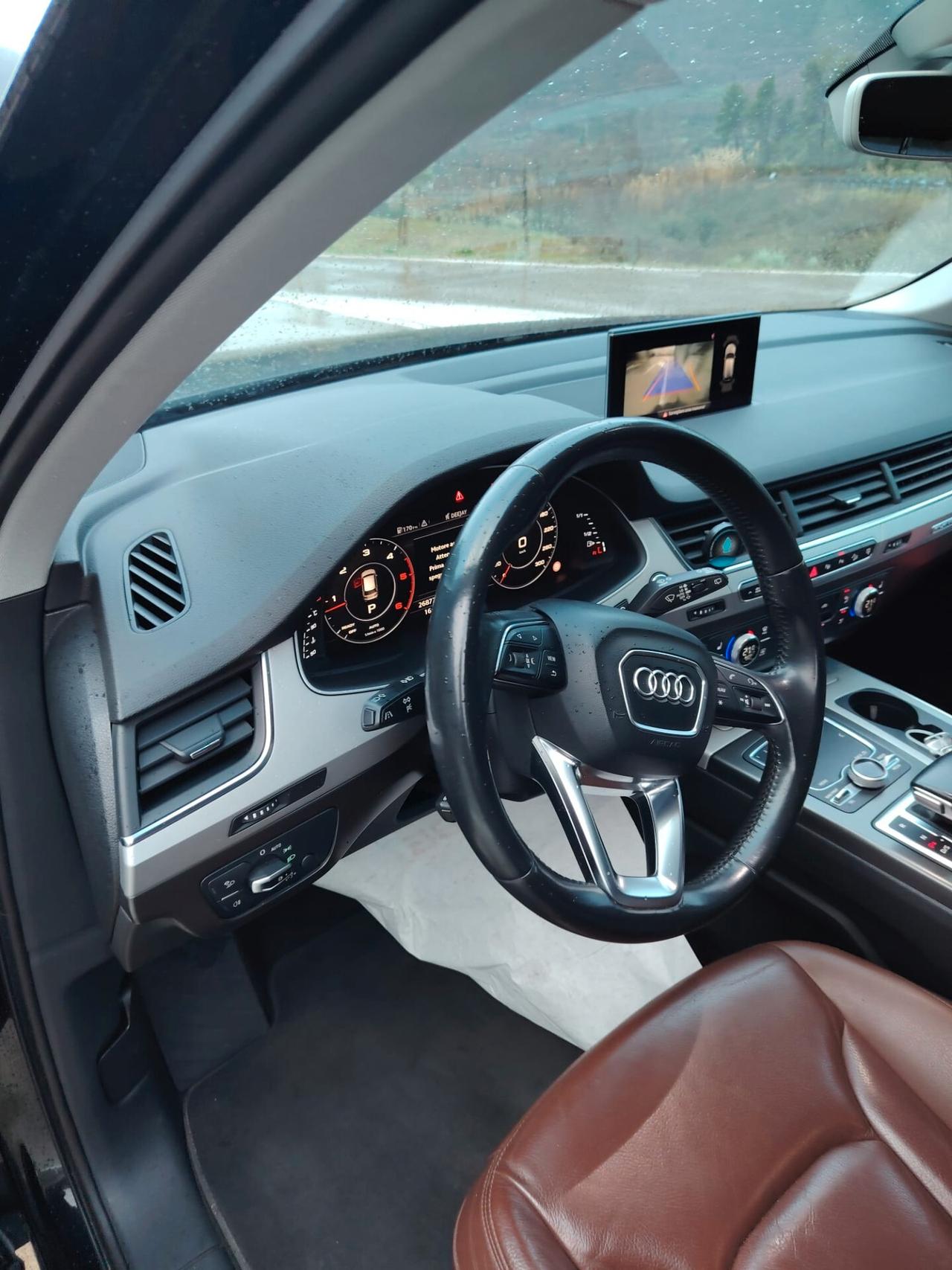 Audi Q7 3.0 TDI 272 CV 4x4-Tetto-Gancio-Xenon-7Posti-Pelle Tabacco-