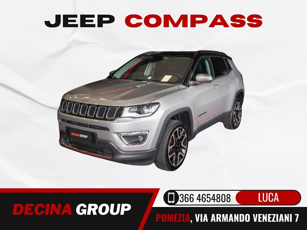 Jeep Compass 2.0 Multijet II 170 CV aut. 4WD Limited