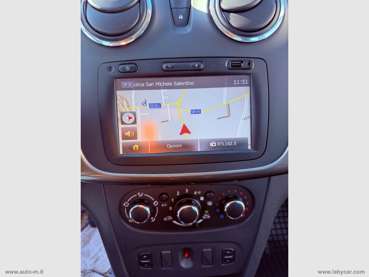 DACIA Sandero 1.2 GPL 75 CV Lauréate