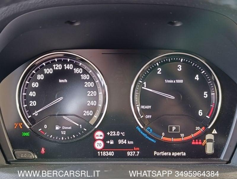 BMW X1 sDrive18d Business Advantage*AUTOM*NAVIGATORE*FULL LED*