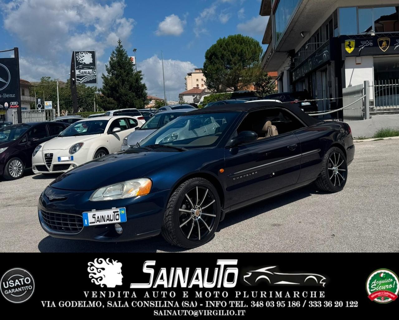 Chrysler Sebring 2.7 V6 Cabrio Automatica Garanzia