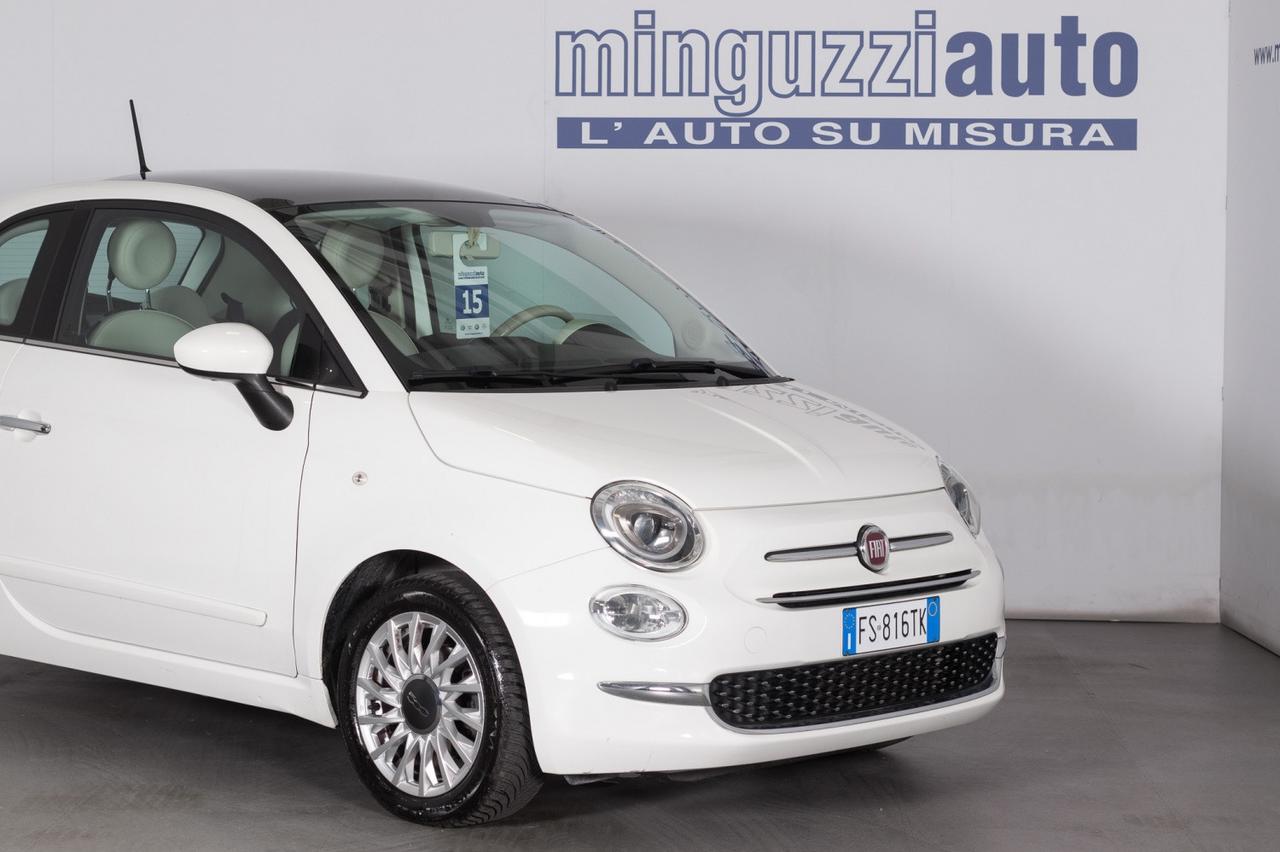 Fiat 500 1.2 Lounge 69cv -tetto Panoramico-
