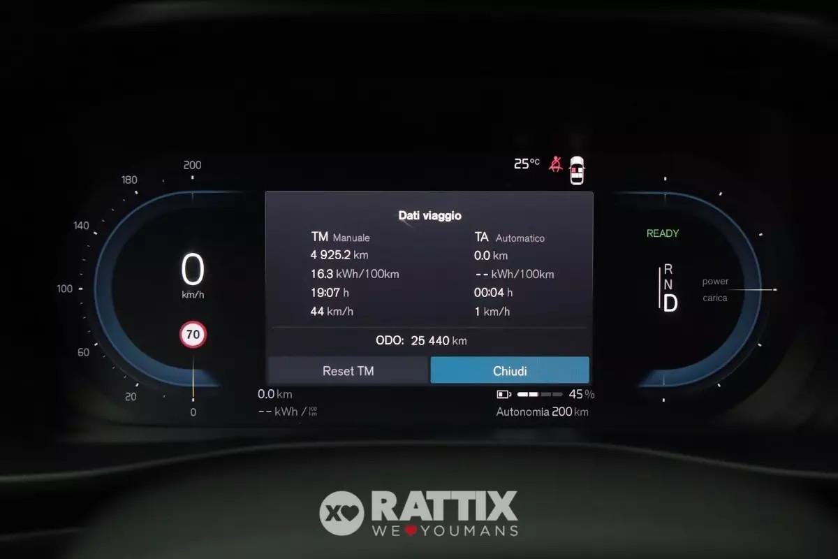 Volvo XC40 motore elettrico 175kW Recharge Pure Plus Auto
