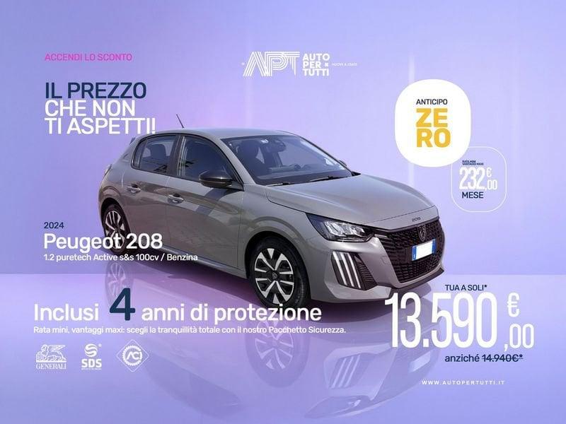 Peugeot 208 208 1.2 puretech Active s&s 100cv