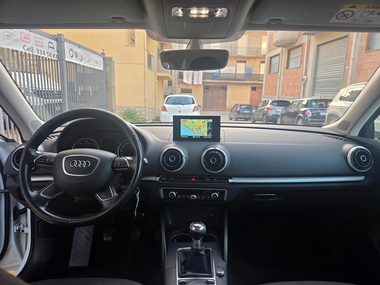 AUDI A3 ANNO 2016 1.6 TDI 110 CV EURO6 LED NAVIG KMCERT