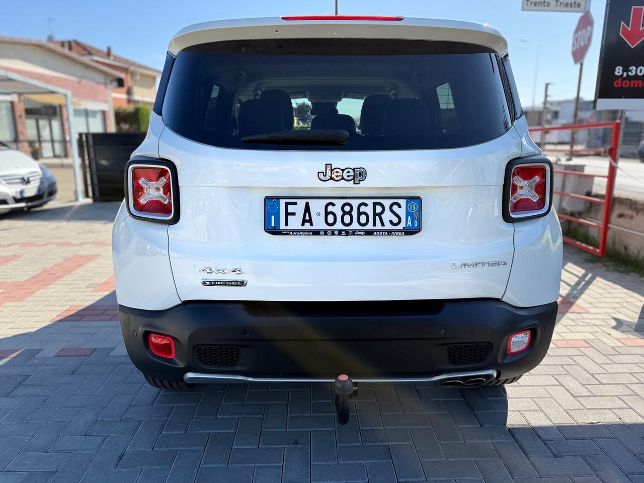 Jeep Renegade 2.0 Mjt 140CV 4WD Limited .GANCIO TRAINIO.EURO6