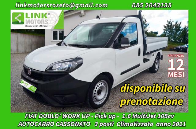 FIAT CASSONATO DOBLO' WORK UP 1.6 MJT 105CV Clima/3pos