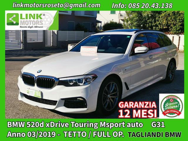 BMW 520 d xDrive Touring Msport auto TAGLIANDI - GARANZIA