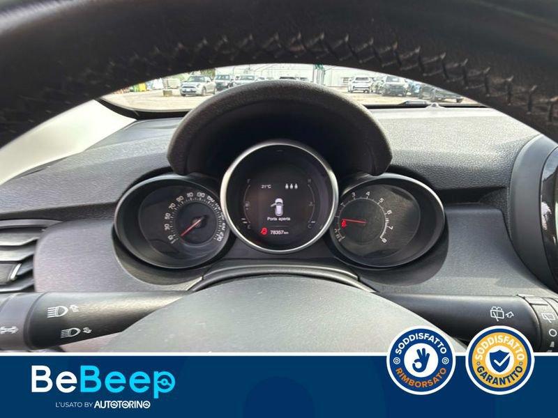 FIAT 500X 1.6 E-TORQ MIRROR 4X2 110CV MY18