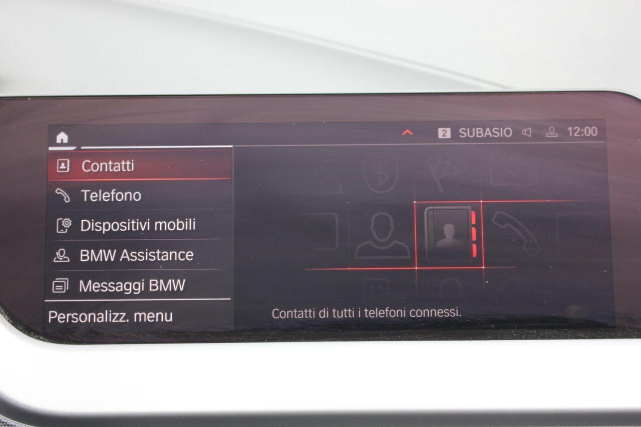 BMW 116 D AUTOMATICA *PREZZO VERO* VIRTUAL CRONO TAGLIANDI