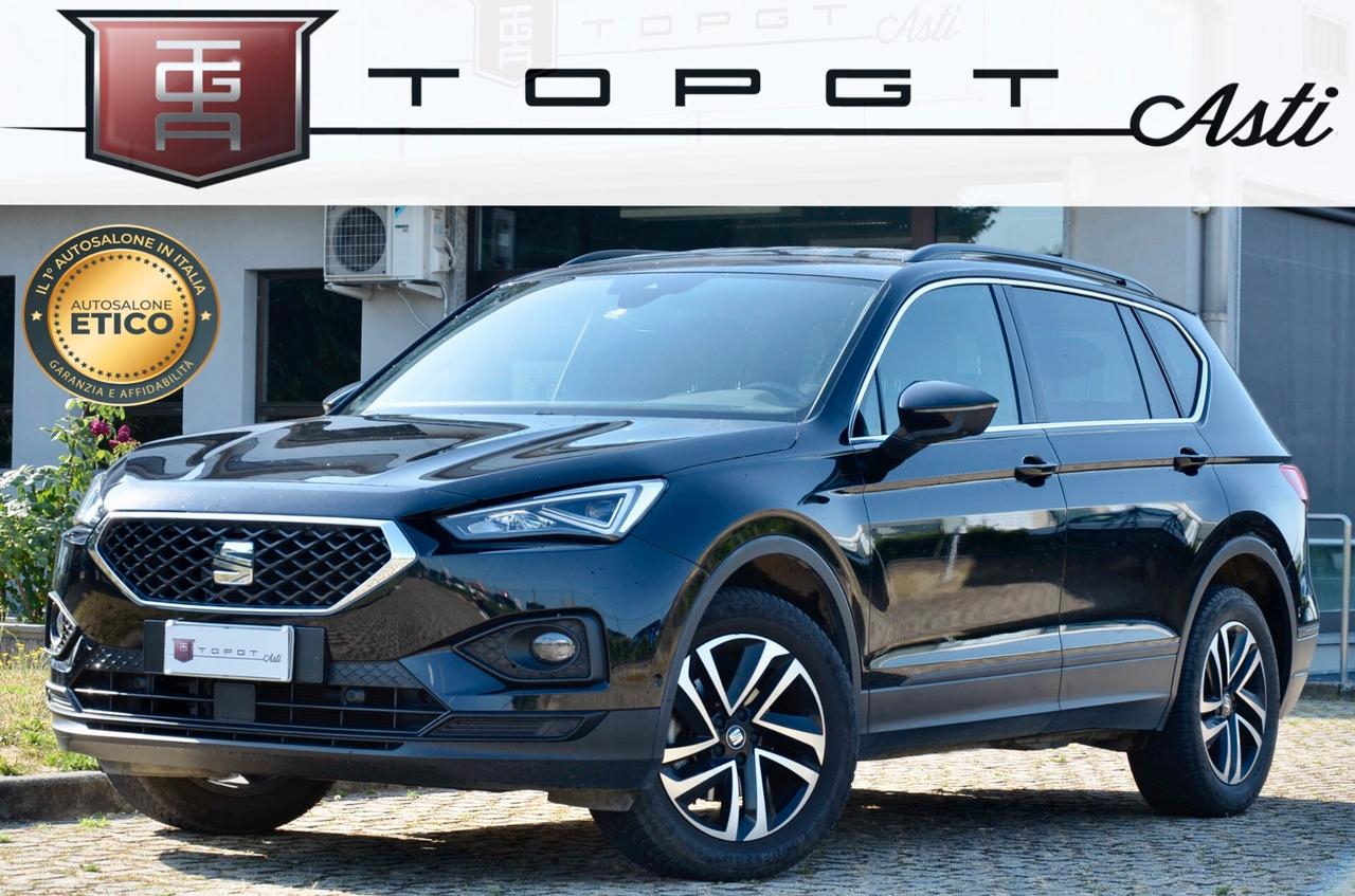 SEAT TARRACO 1.5 TSI STYLE 150cv, EURO 6D, UFF ITALIANA, SERVICE CON FATTURE DIMOSTRABILI, FARI LED, RETROCAMERA, PERMUTE