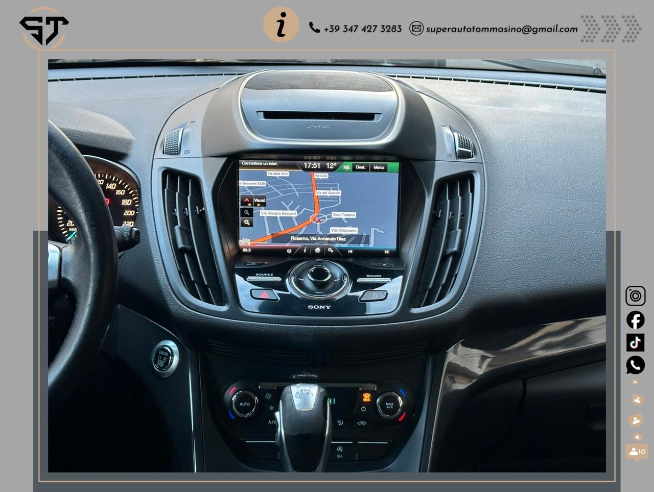 Ford Kuga 2.0 TDCI 150 CV S&S 4WD Powershift Titanium