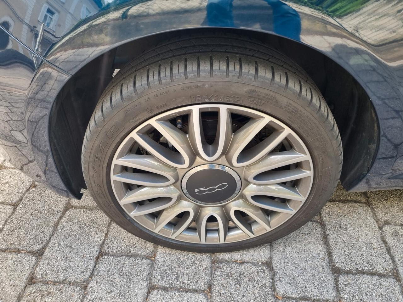 Fiat 500 1.2 Lounge anno 2016 km 62000 neopat