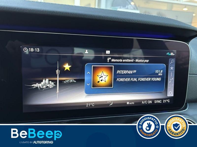 Mercedes-Benz Classe E E 220 D PREMIUM 4MATIC AUTO