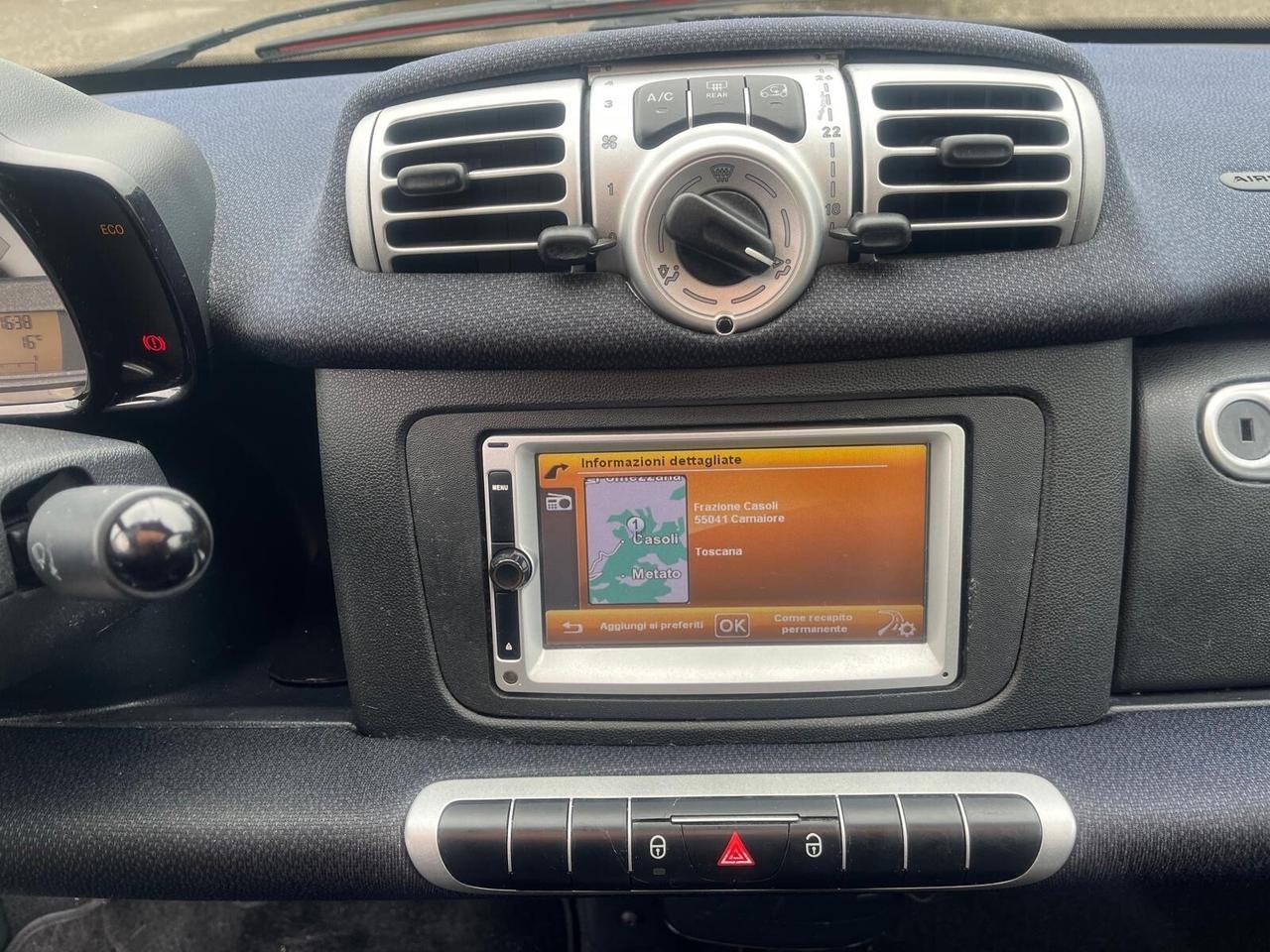 Smart for two 1.0 mhd - passion/navi -2012
